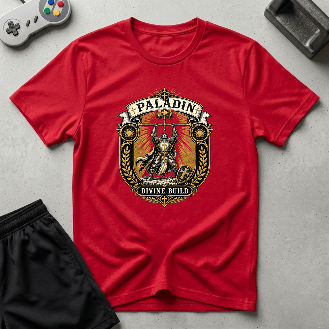 Divine Build T-Shirt - Red