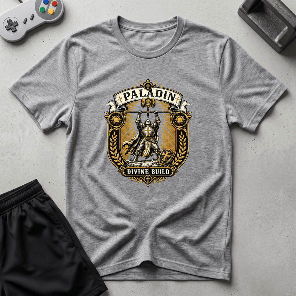 Divine Build T-Shirt - Sport Grey