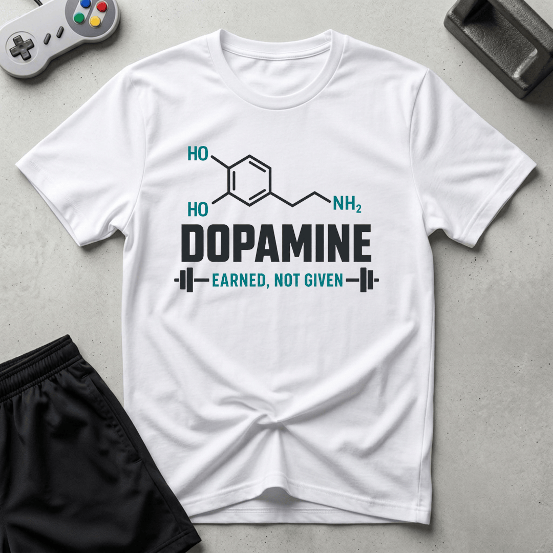 Dopamine Gains T-Shirt - White