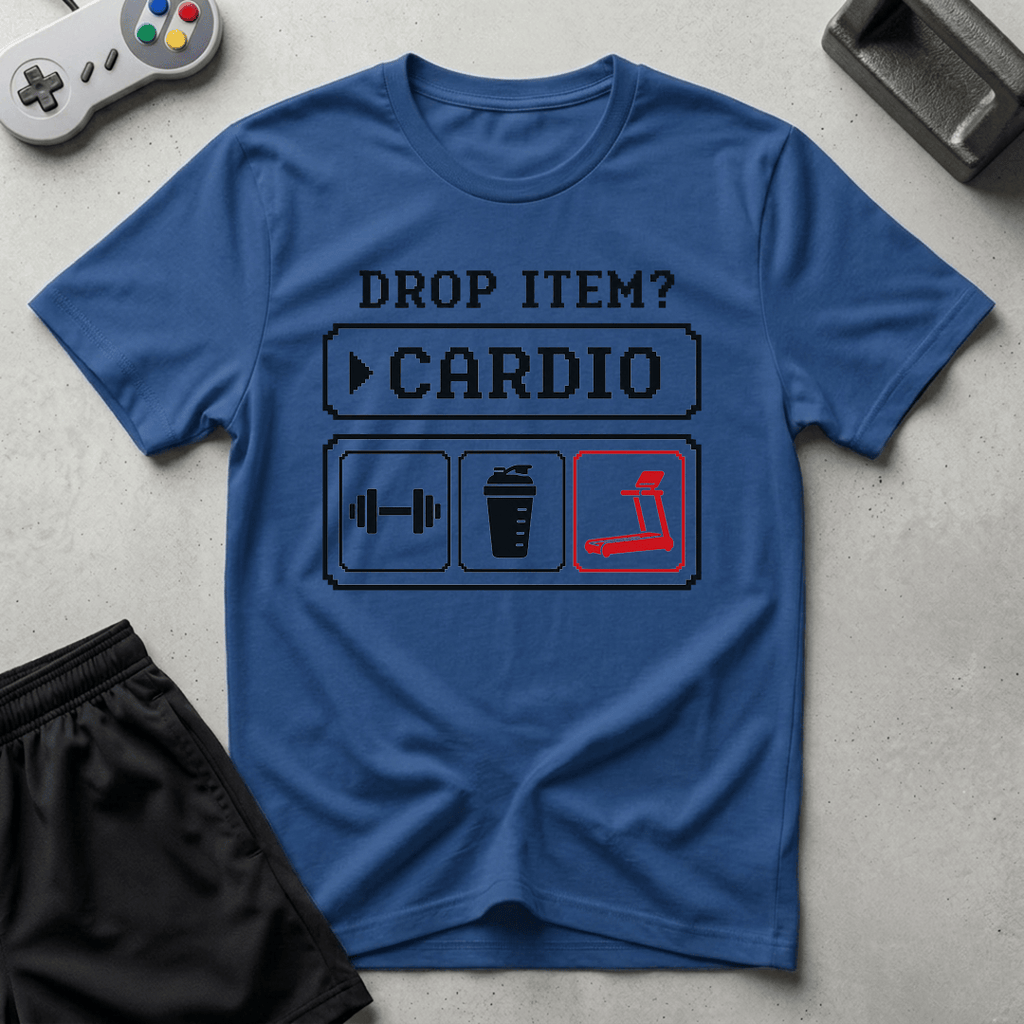 Drop Item Cardio T-Shirt - Royal