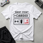 Drop Item Cardio T-Shirt - White