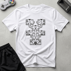 Dungeon Map T-Shirt - White