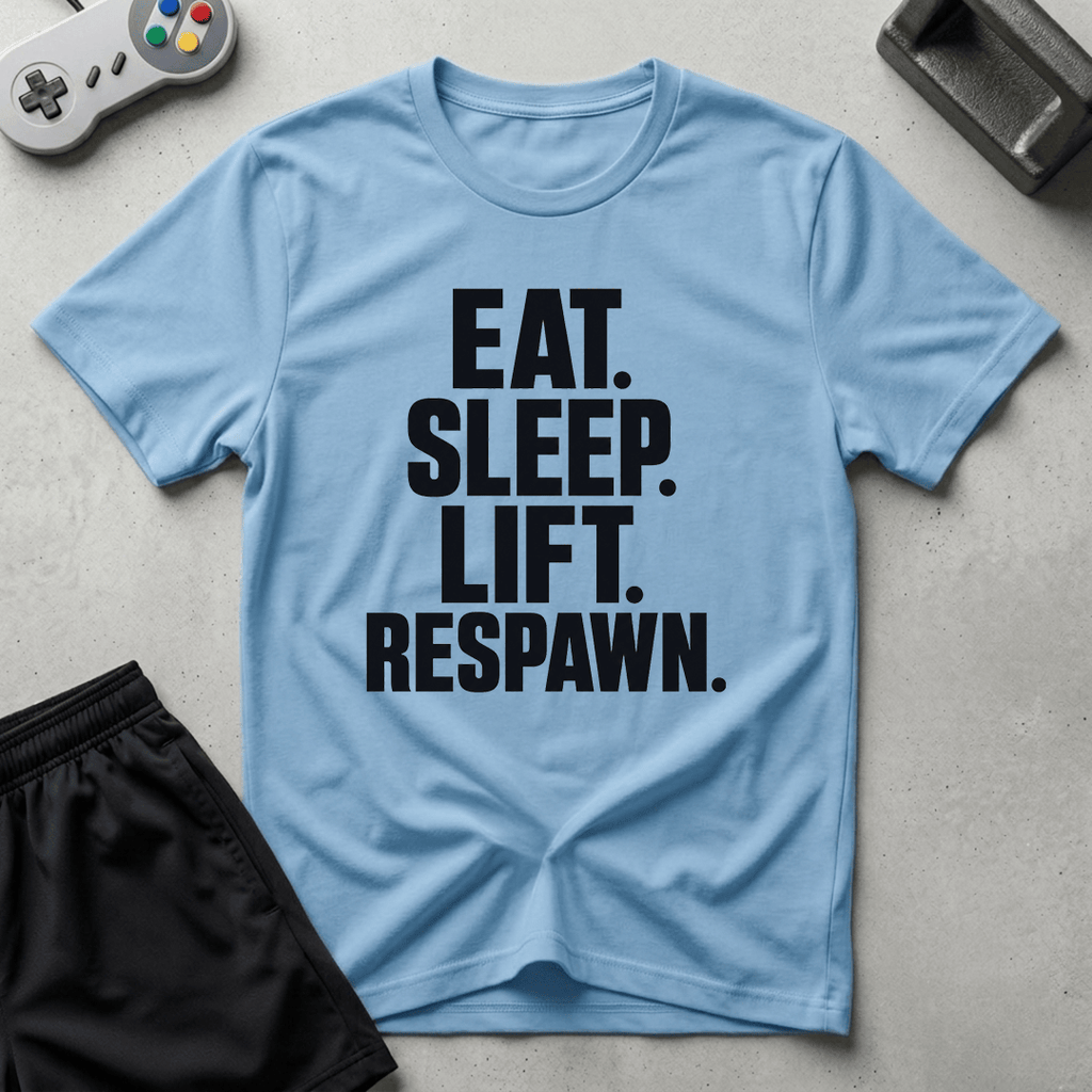 Lift Loop T-Shirt - Light Blue