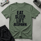 Lift Loop T-Shirt - Military Green
