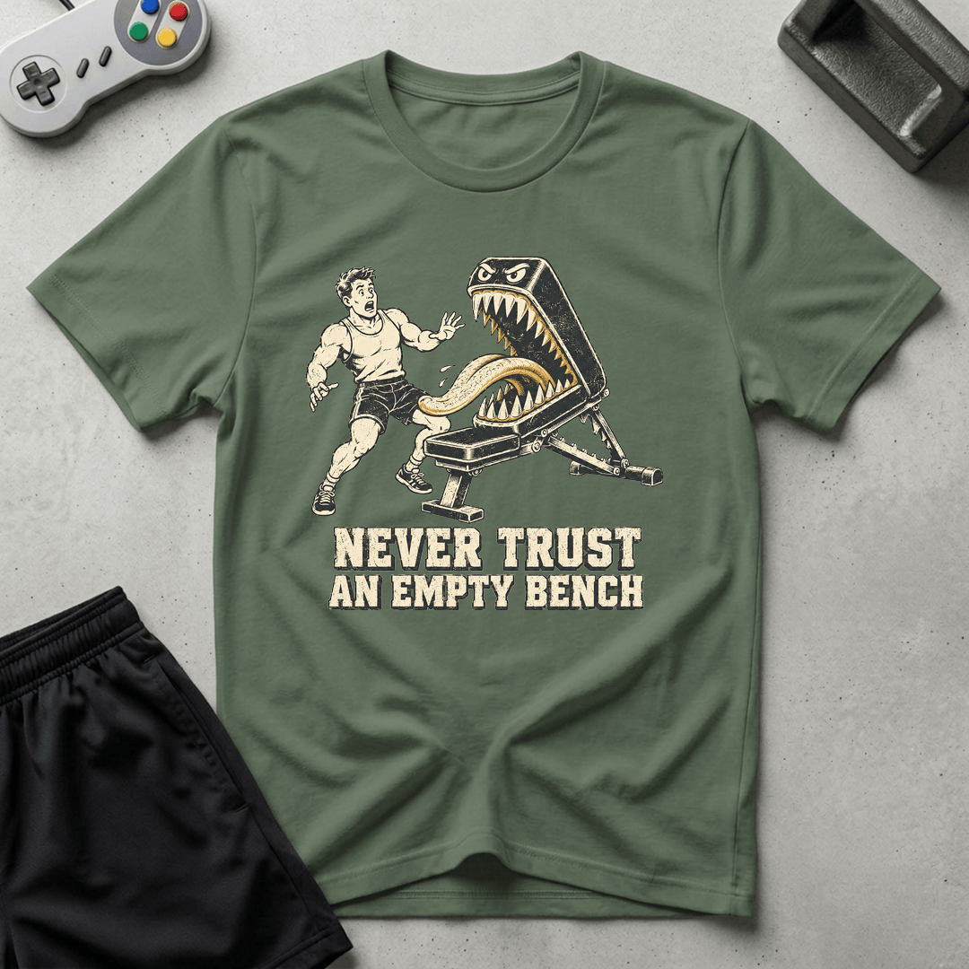 Empty Bench Mimic T-Shirt - Military Green