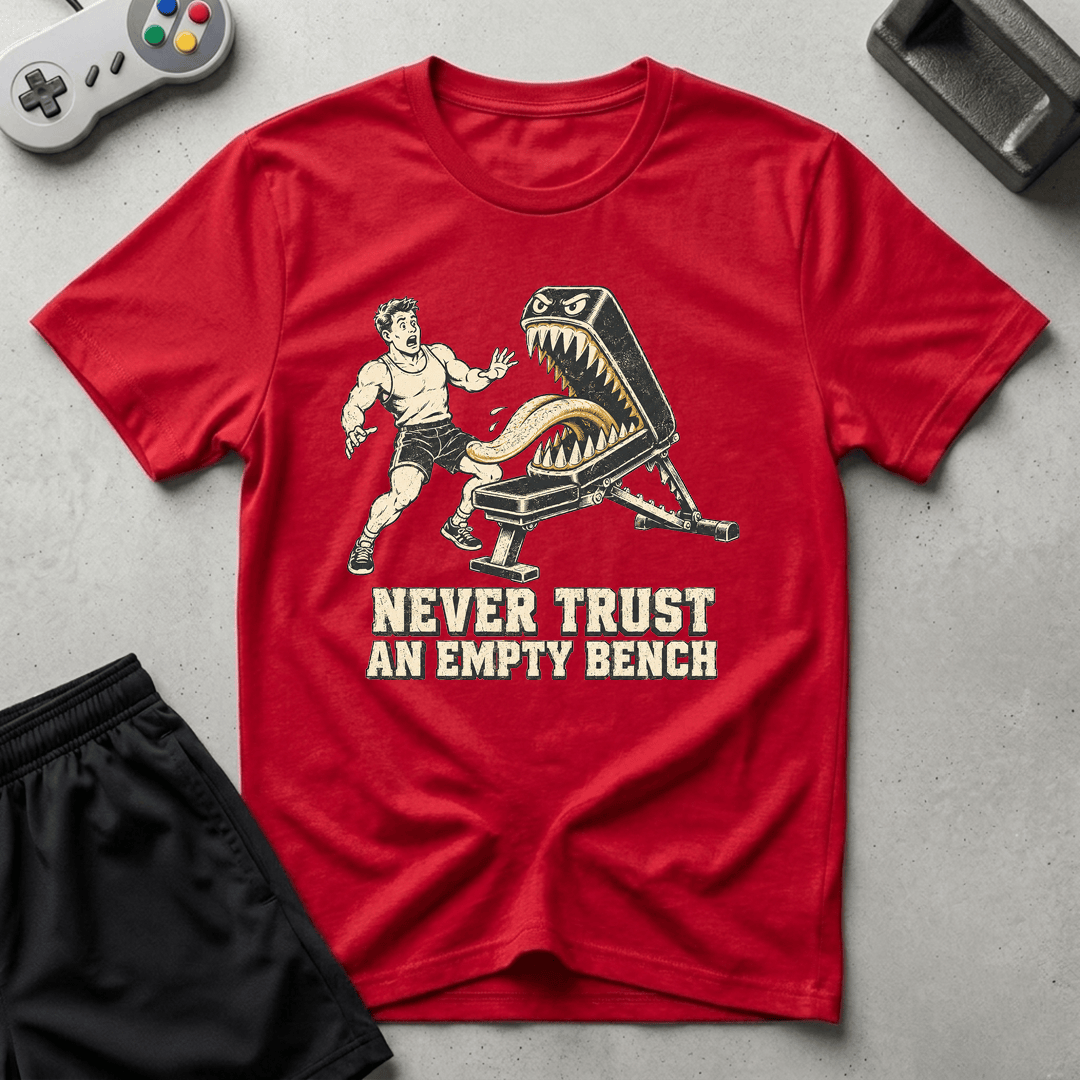 Empty Bench Mimic T-Shirt - Red