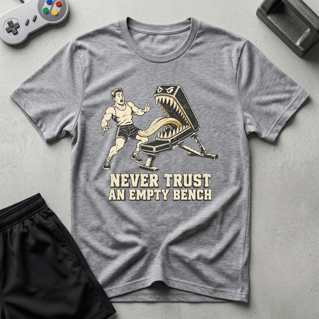Empty Bench Mimic T-Shirt - Sport Grey