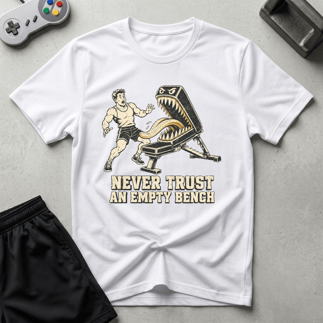 Empty Bench Mimic T-Shirt - White