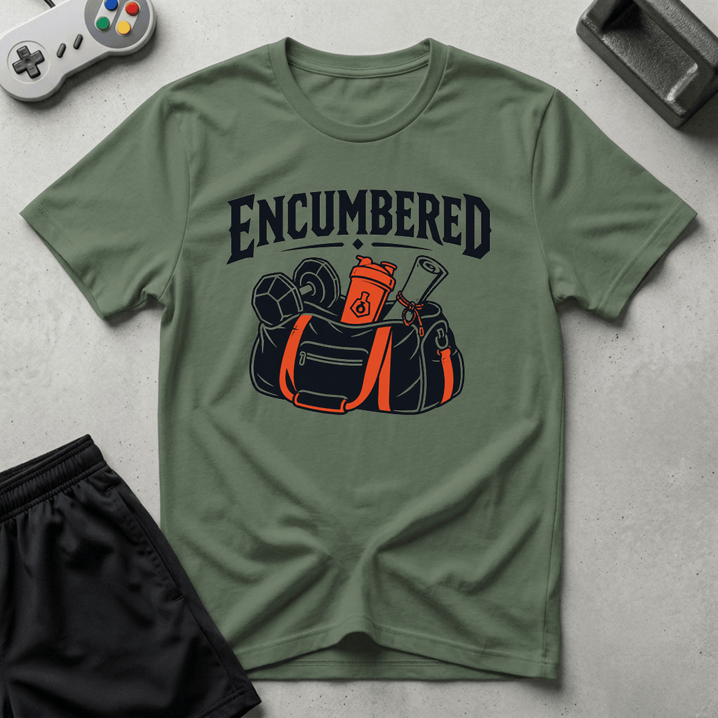 Encumbered T-Shirt - Military Green