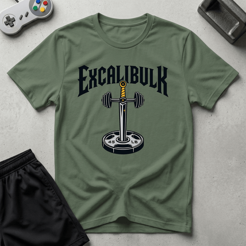 Excalibulk T-Shirt - Military Green