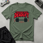 Finishing Move Deadlift T-Shirt - Military Green