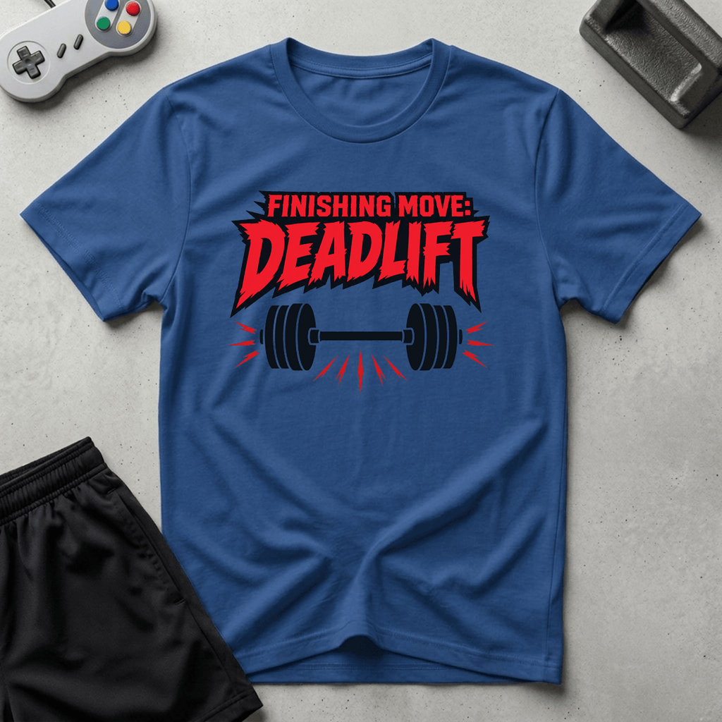 Finishing Move Deadlift T-Shirt - Royal
