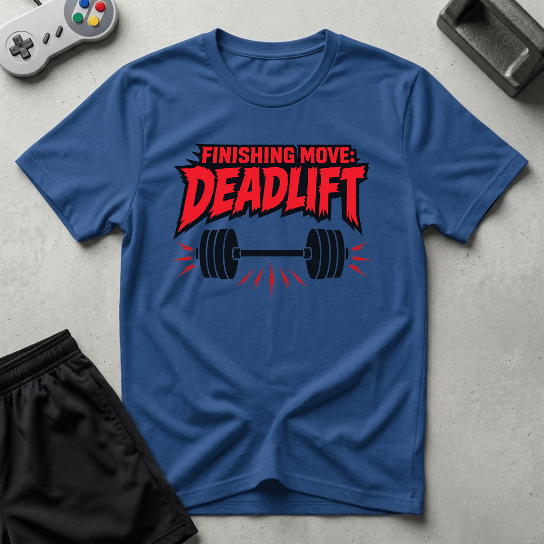 Finishing Move Deadlift T-Shirt - Royal