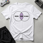 Fitness Venn Diagram T-Shirt - White