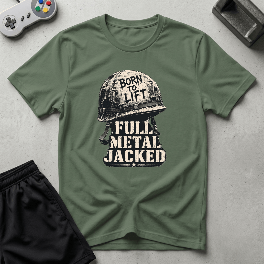 Full Metal Jacked T-Shirt - Military Green