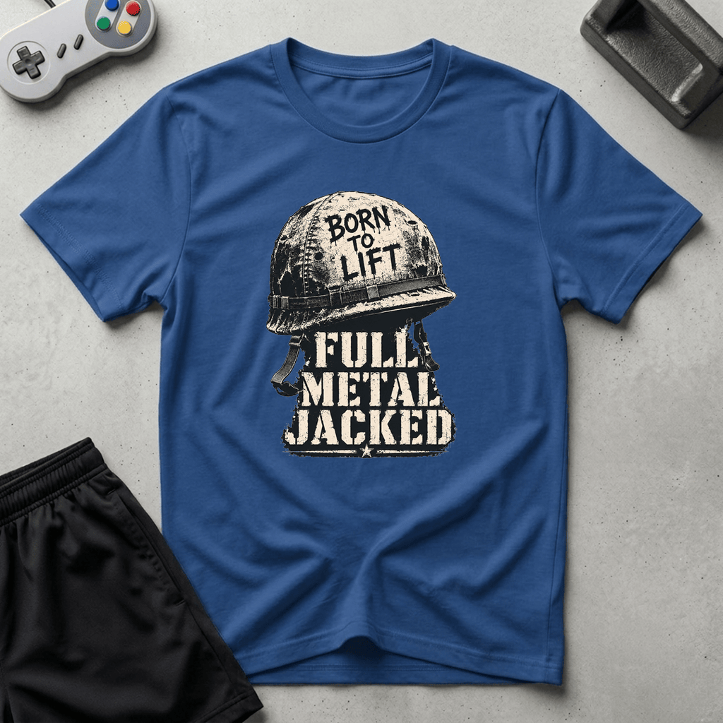 Full Metal Jacked T-Shirt - Royal