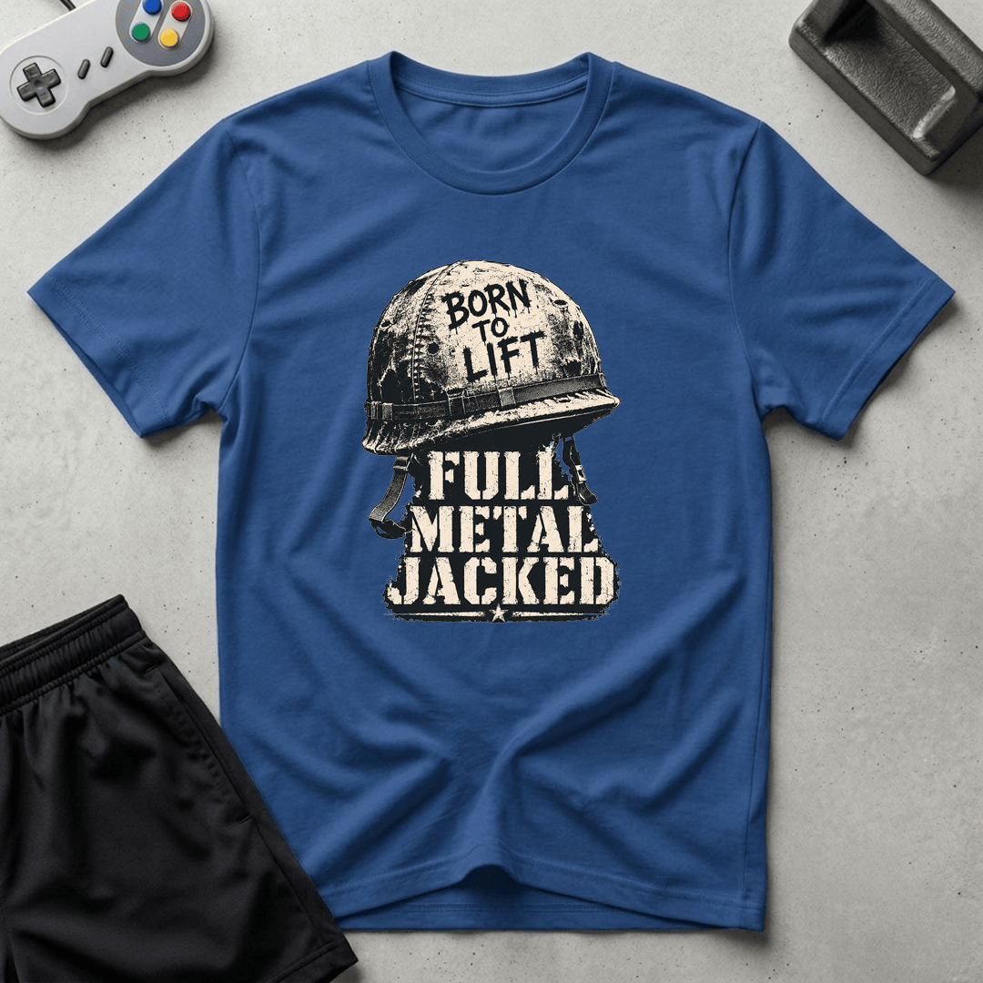 Full Metal Jacked T-Shirt - Royal