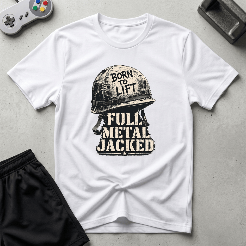Full Metal Jacked T-Shirt - White