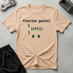 Function Gains T-Shirt - Natural
