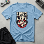 Ghost Gym Parody T-Shirt - Light Blue
