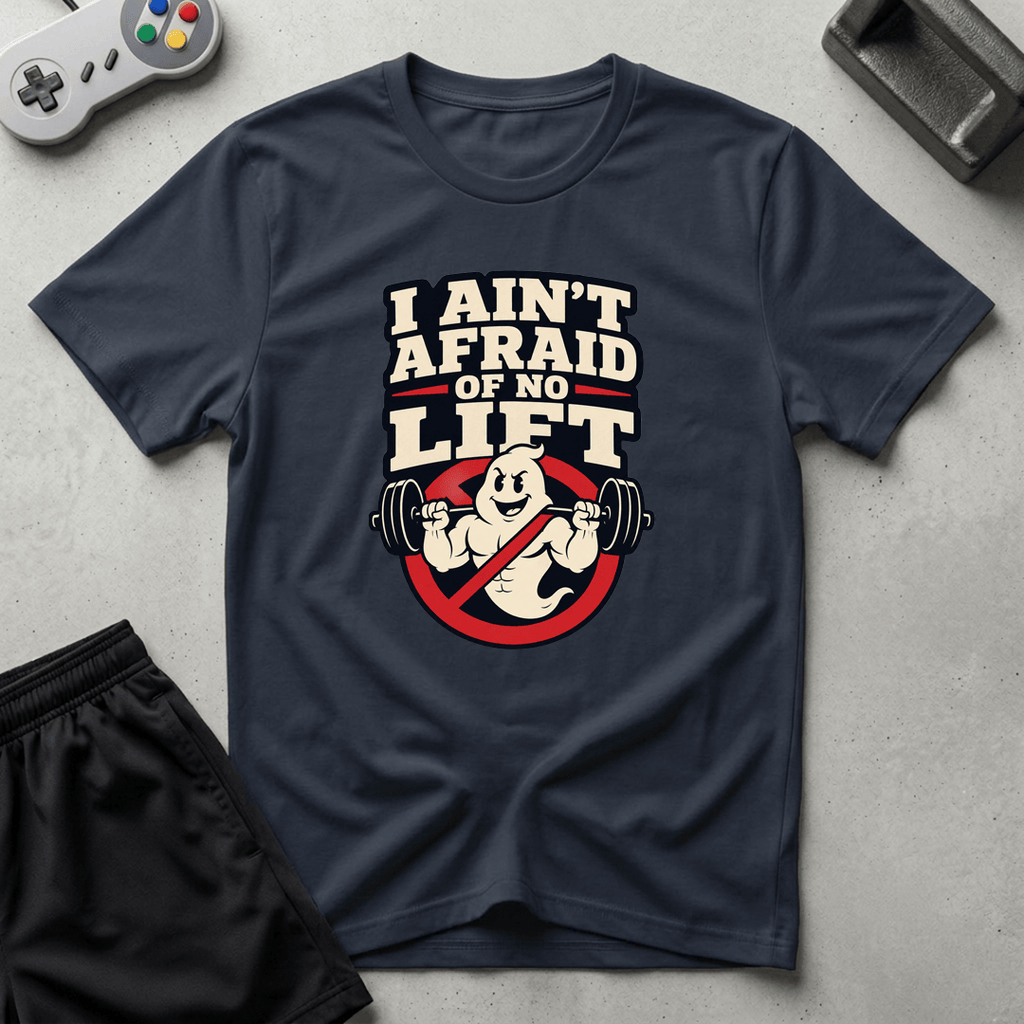 Ghost Gym Parody T-Shirt - Navy