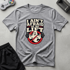 Ghost Gym Parody T-Shirt - Sport Grey