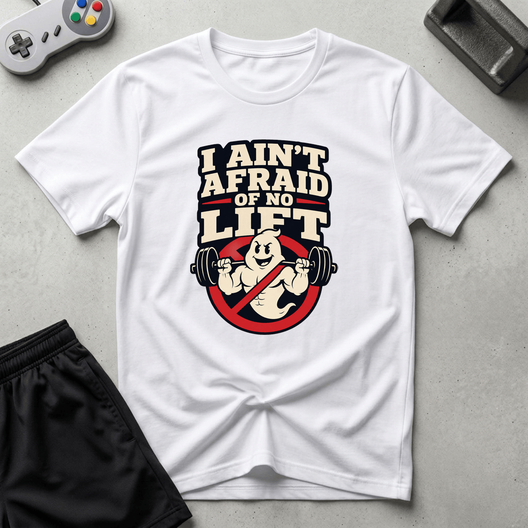 Ghost Gym Parody T-Shirt - White