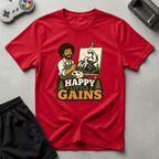 Happy Little Gains T-Shirt - Red