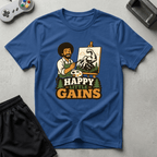 Happy Little Gains T-Shirt - Royal