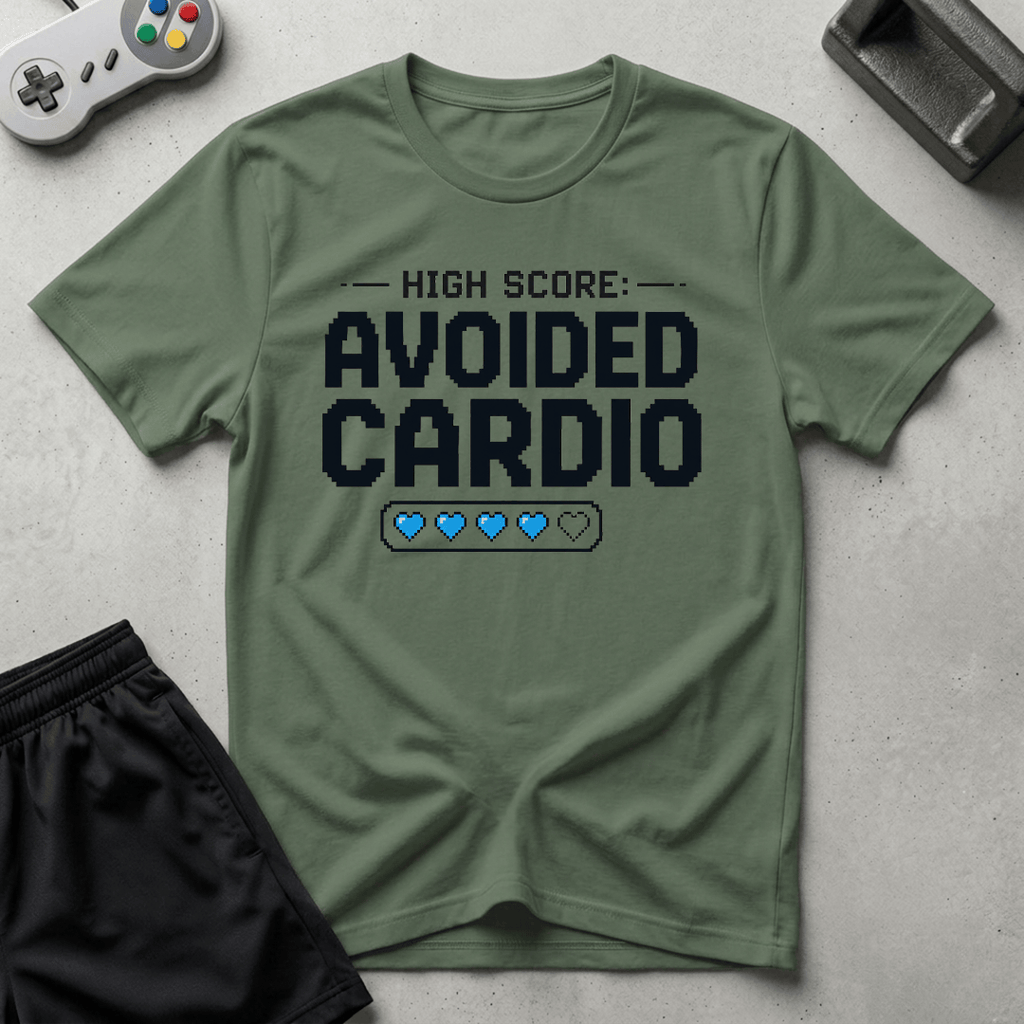 Cardio Dodge T-Shirt - Military Green