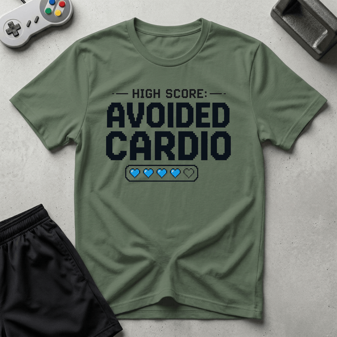 Cardio Dodge T-Shirt - Military Green
