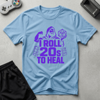 Critical Healing T-Shirt - Light Blue