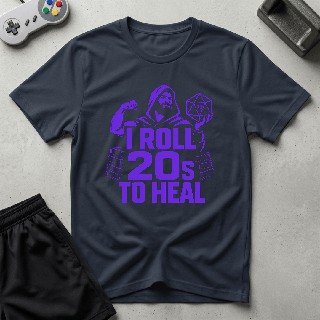 Critical Healing T-Shirt - Navy