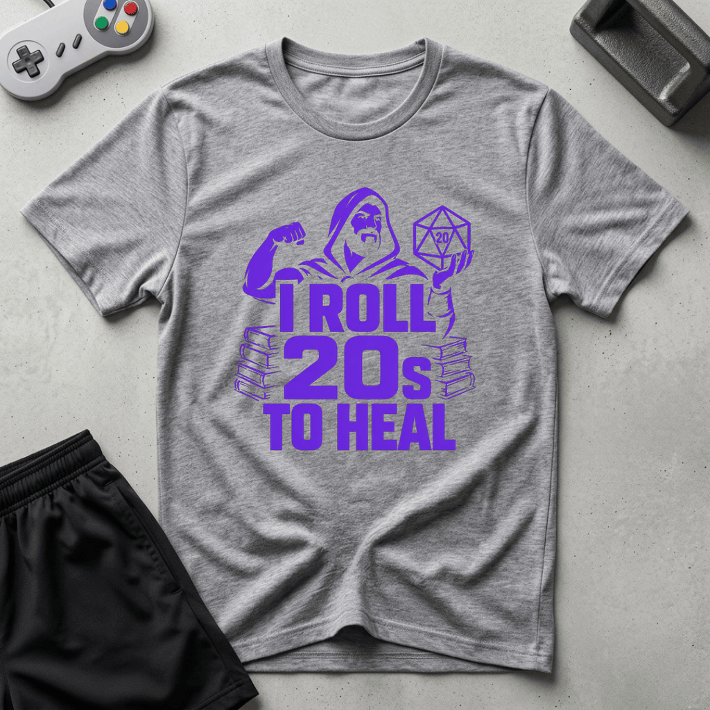 Critical Healing T-Shirt - Sport Grey
