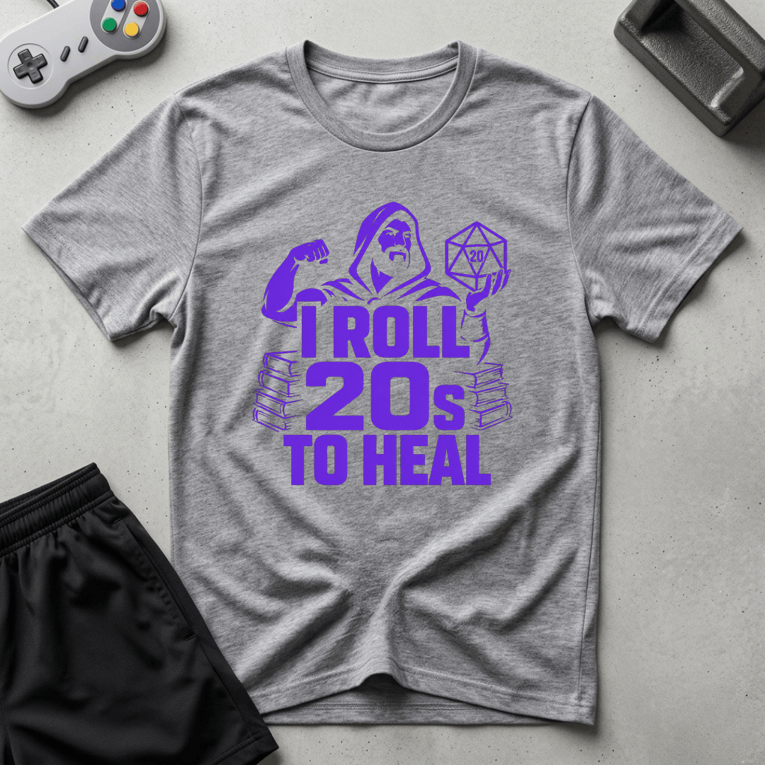 Critical Healing T-Shirt - Sport Grey