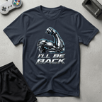 I'll Be Back T-Shirt - Navy