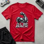 I'll Be Back T-Shirt - Red