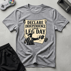 Independence from Leg Day T-Shirt - Sport Grey