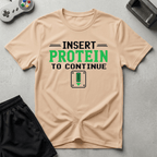 Protein Arcade T-Shirt - Natural