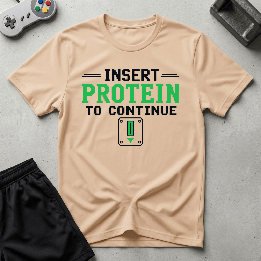 Protein Arcade T-Shirt - Natural