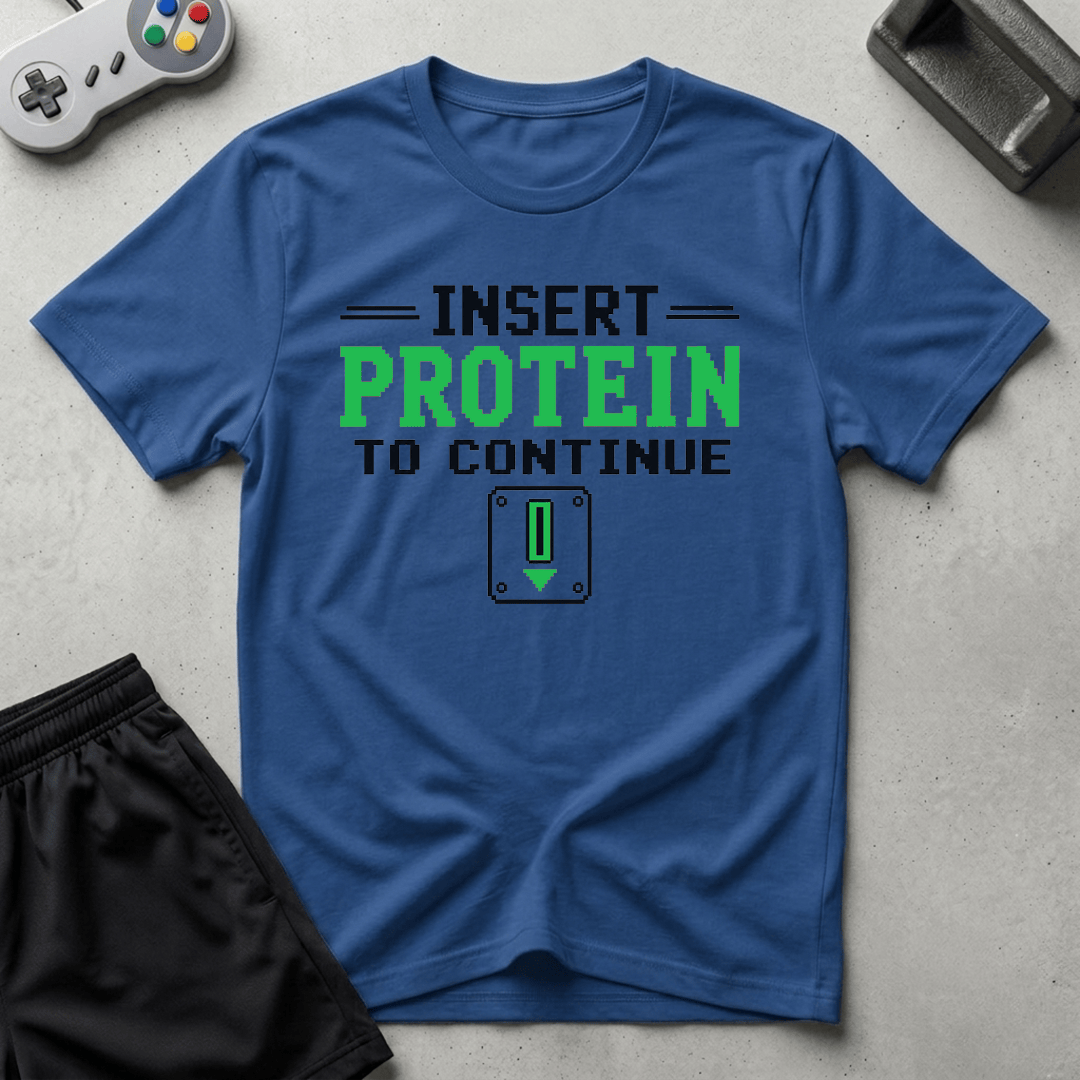 Protein Arcade T-Shirt - Royal