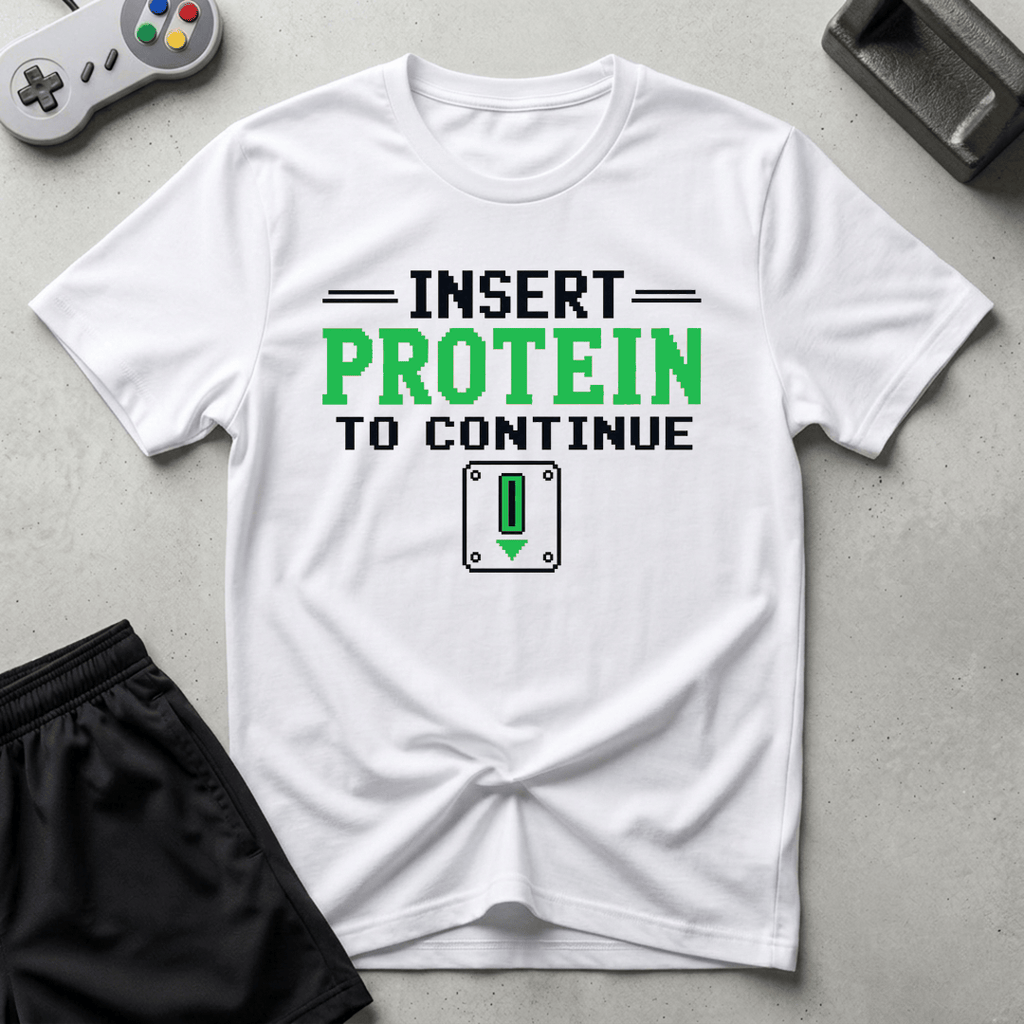 Protein Arcade T-Shirt - White