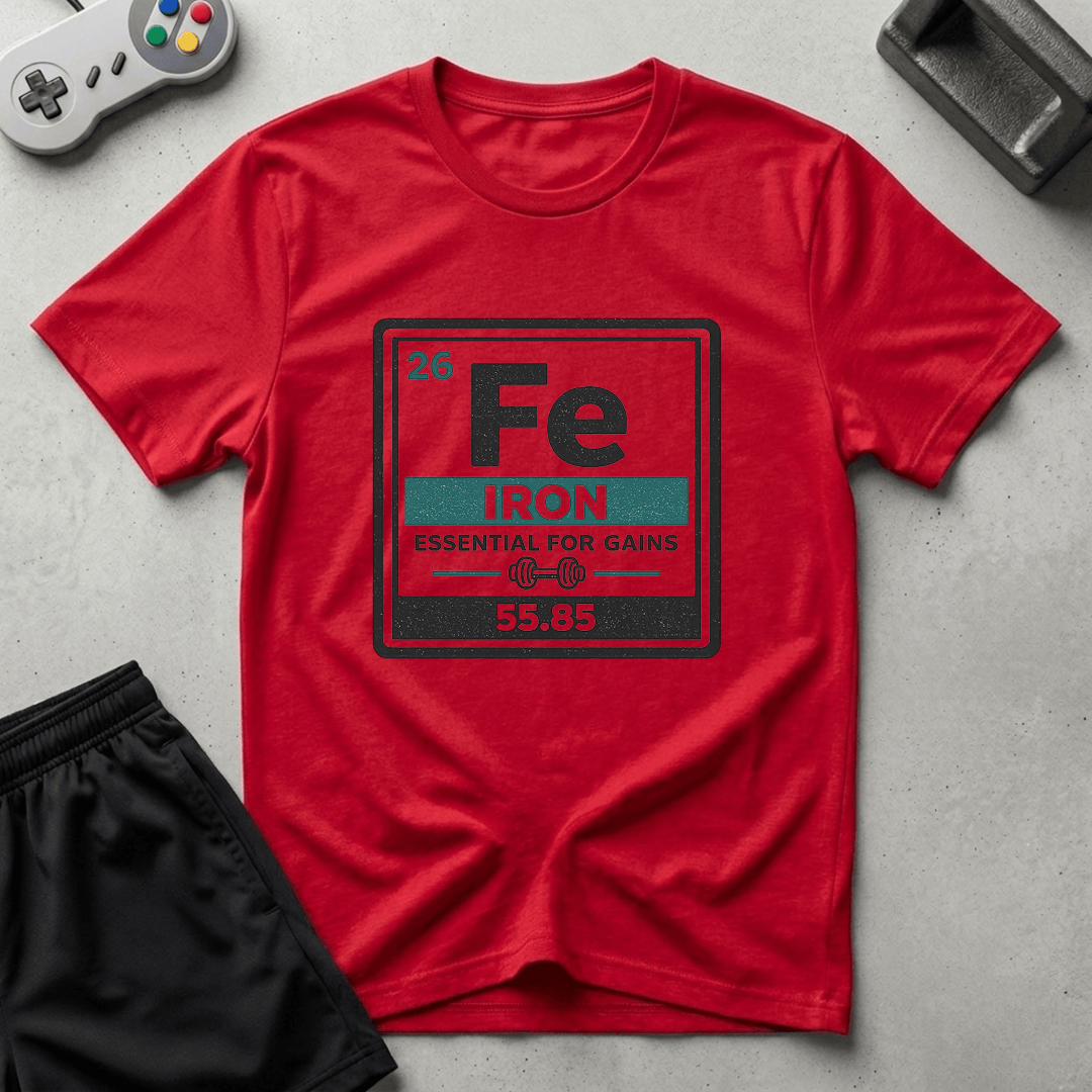 Iron Element T-Shirt - Red