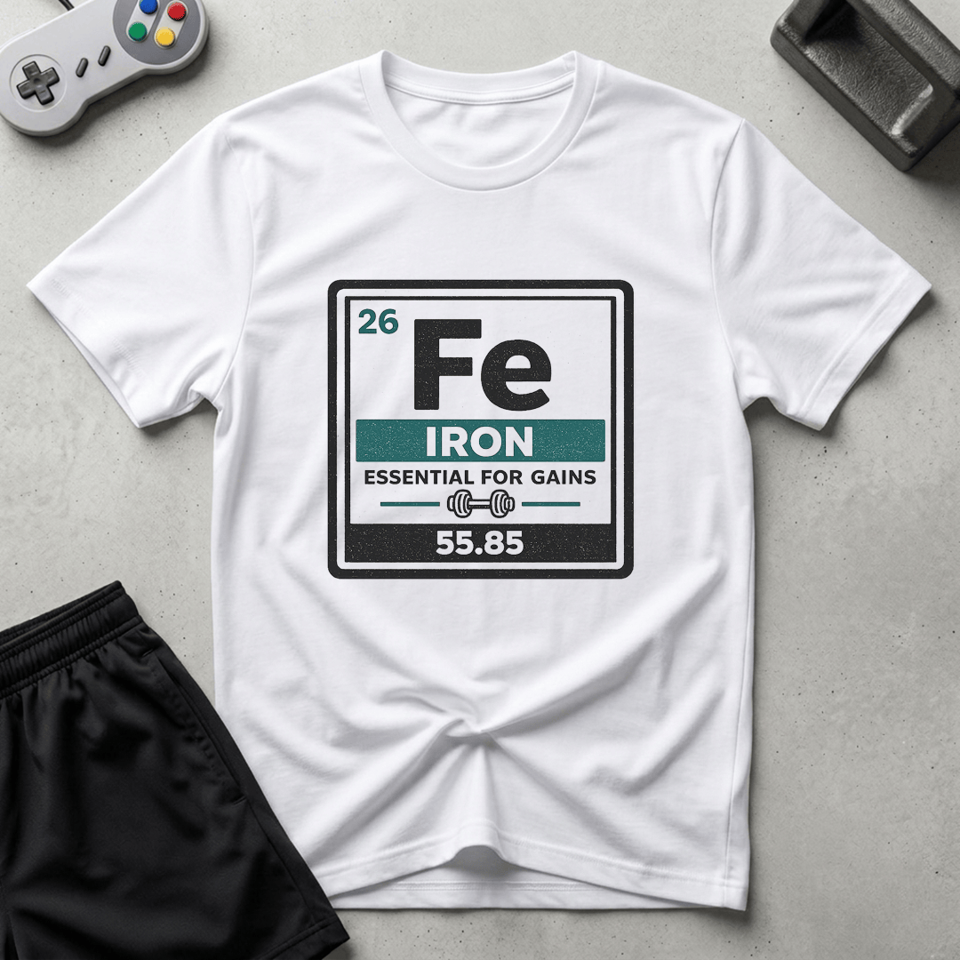 Iron Element T-Shirt - White