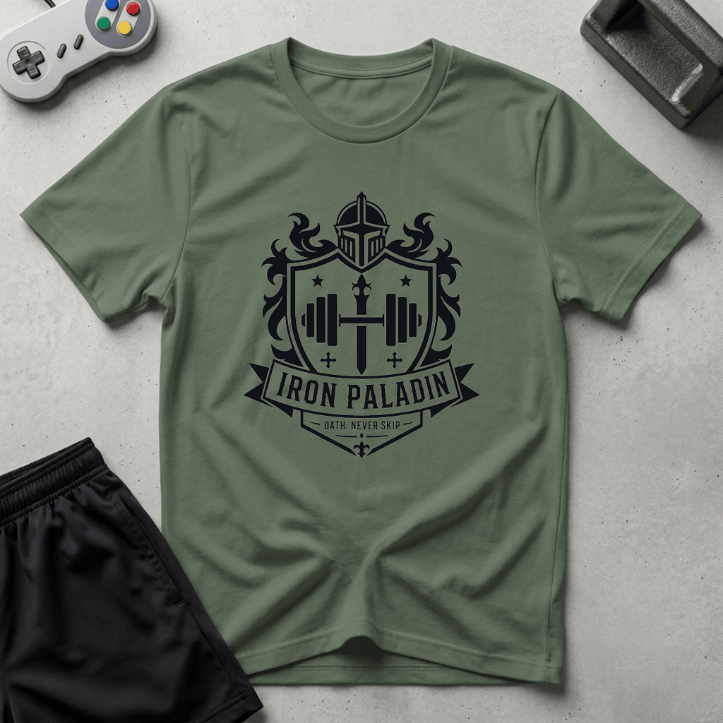Iron Paladin T-Shirt - Military Green