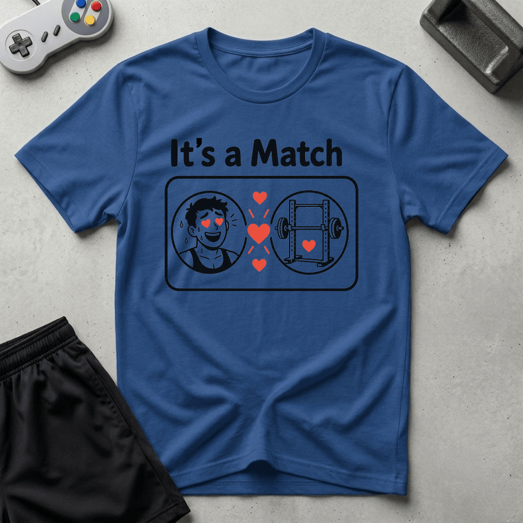 Its A Match T-Shirt - Royal