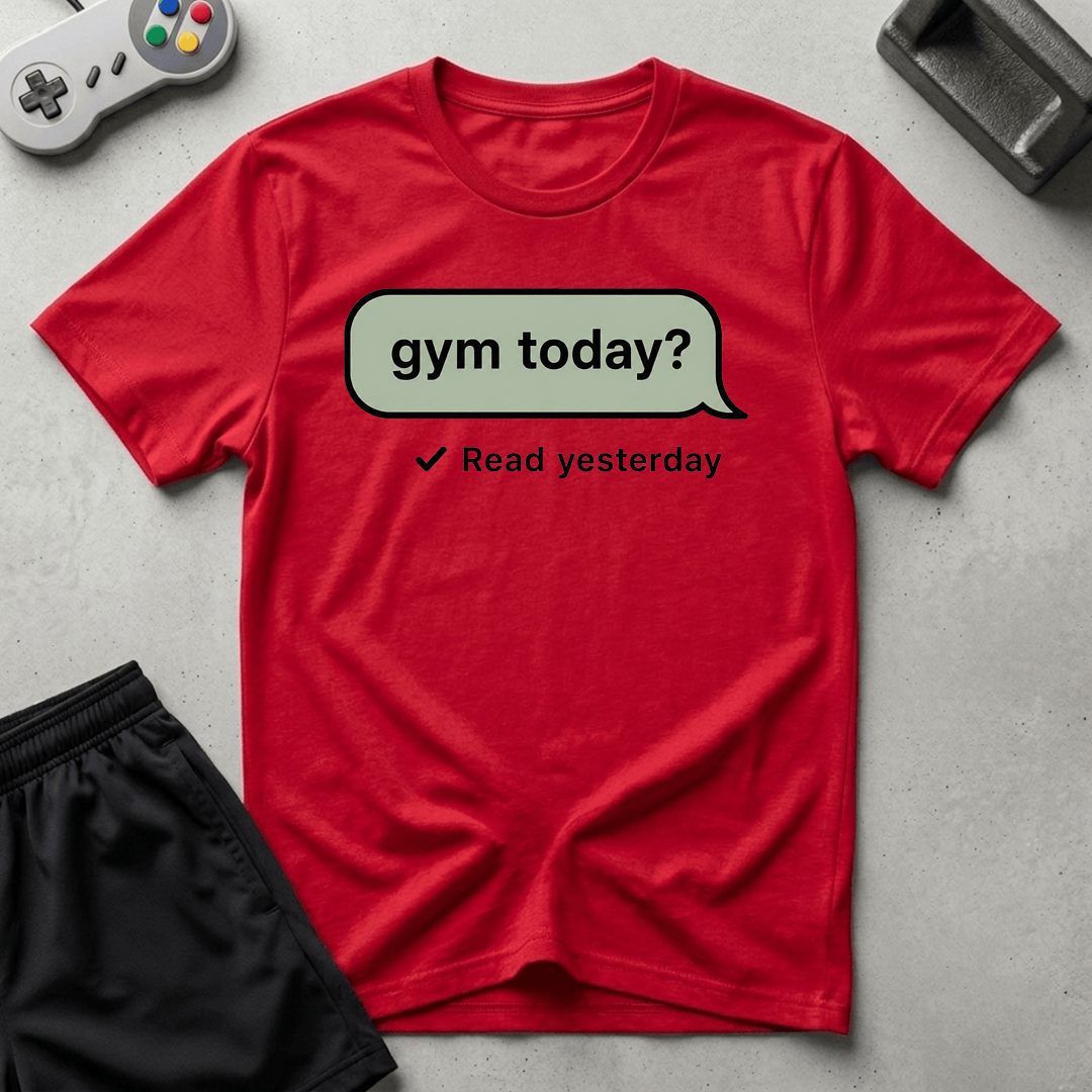 Left On Read T-Shirt - Red