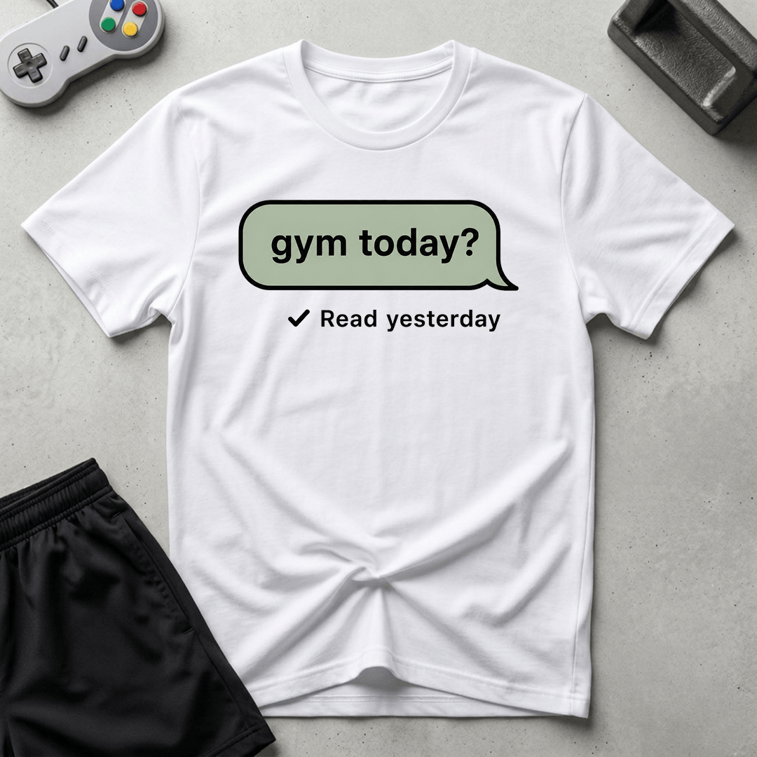 Left On Read T-Shirt - White