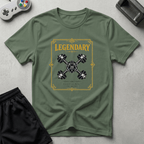 Legendary Card T-Shirt - Military Green