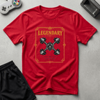 Legendary Card T-Shirt - Red